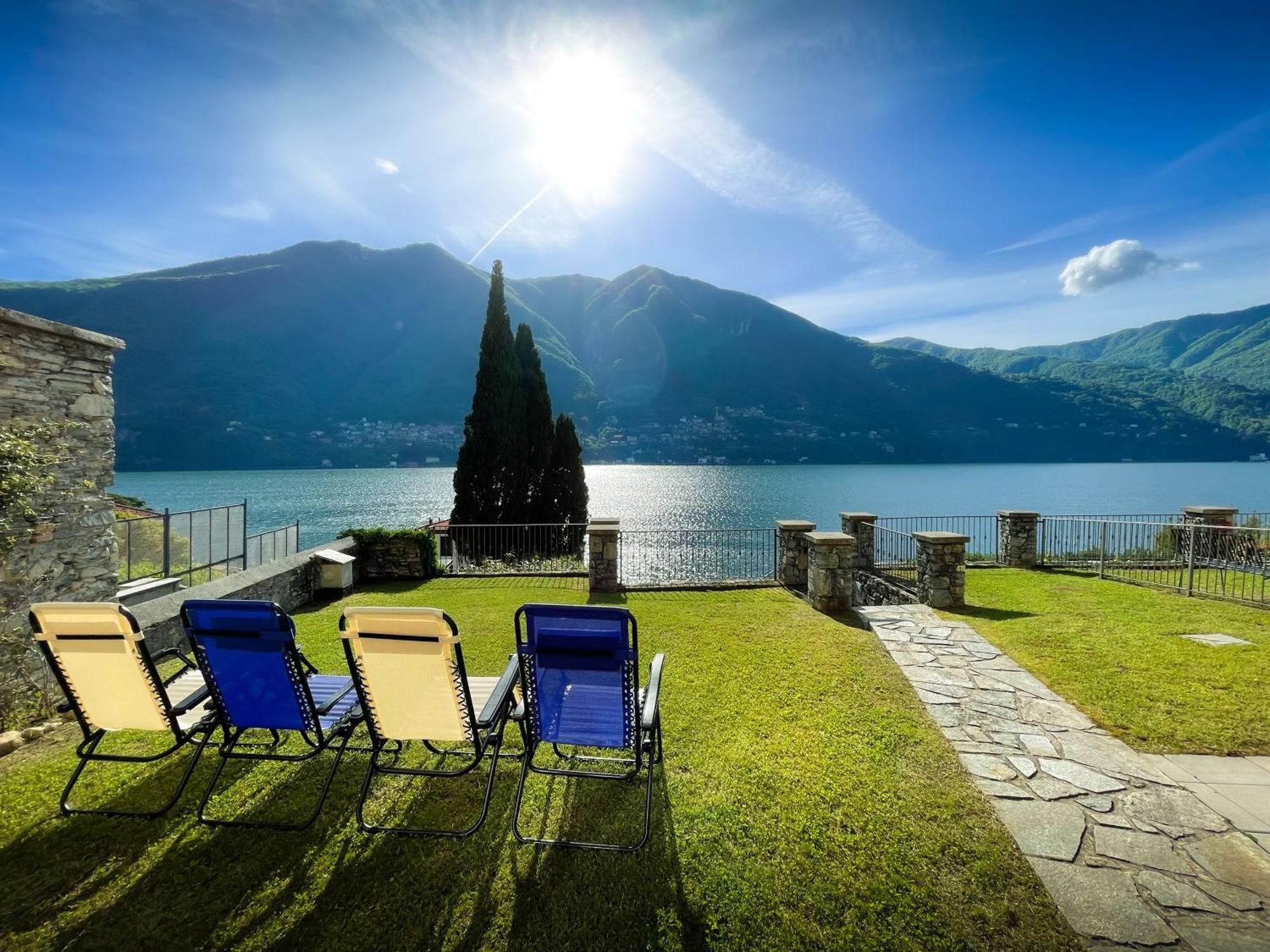 Villa Luminosa Laglio - Private Parking, Garden Esterno foto