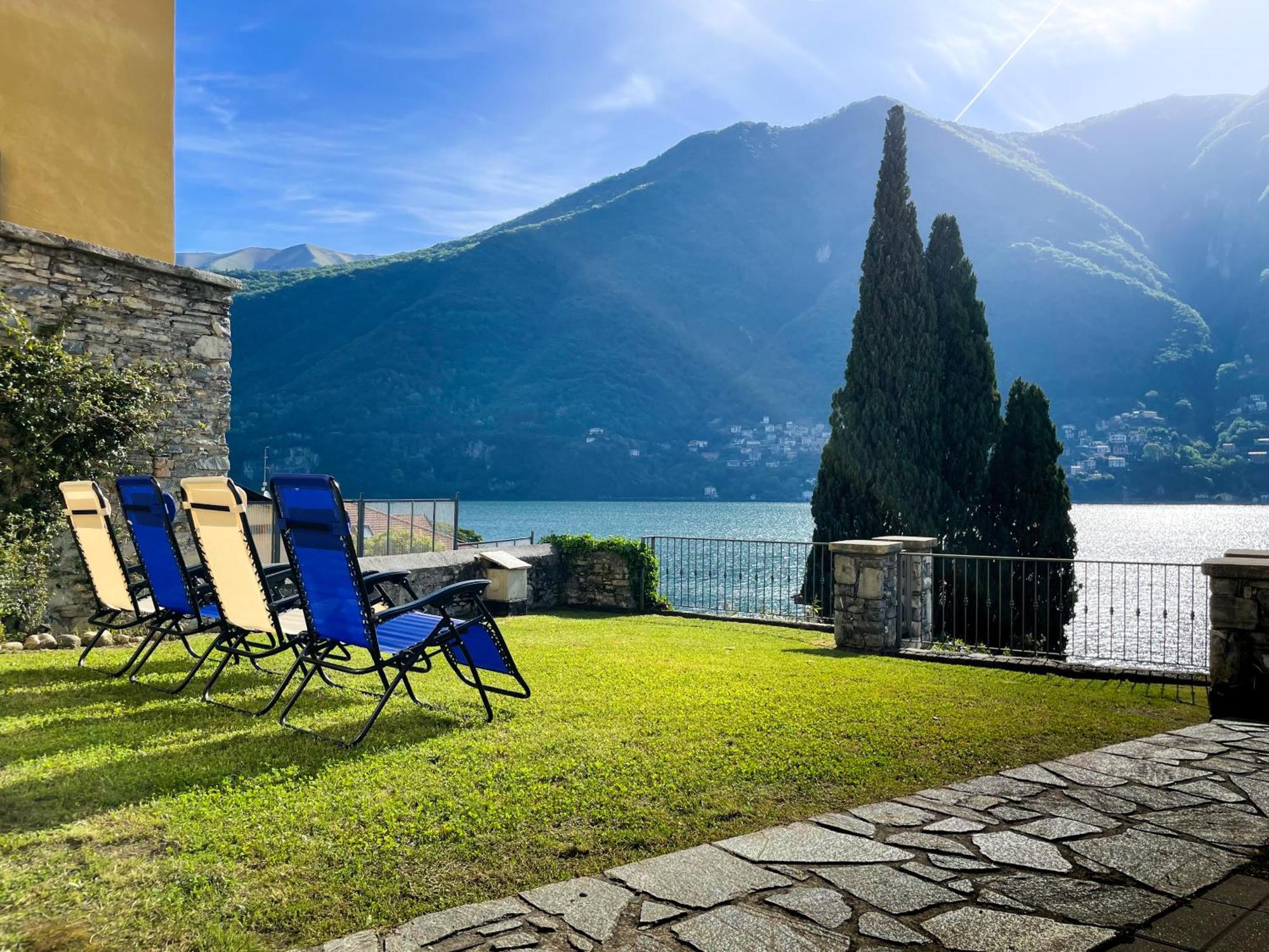 Villa Luminosa Laglio - Private Parking, Garden Esterno foto