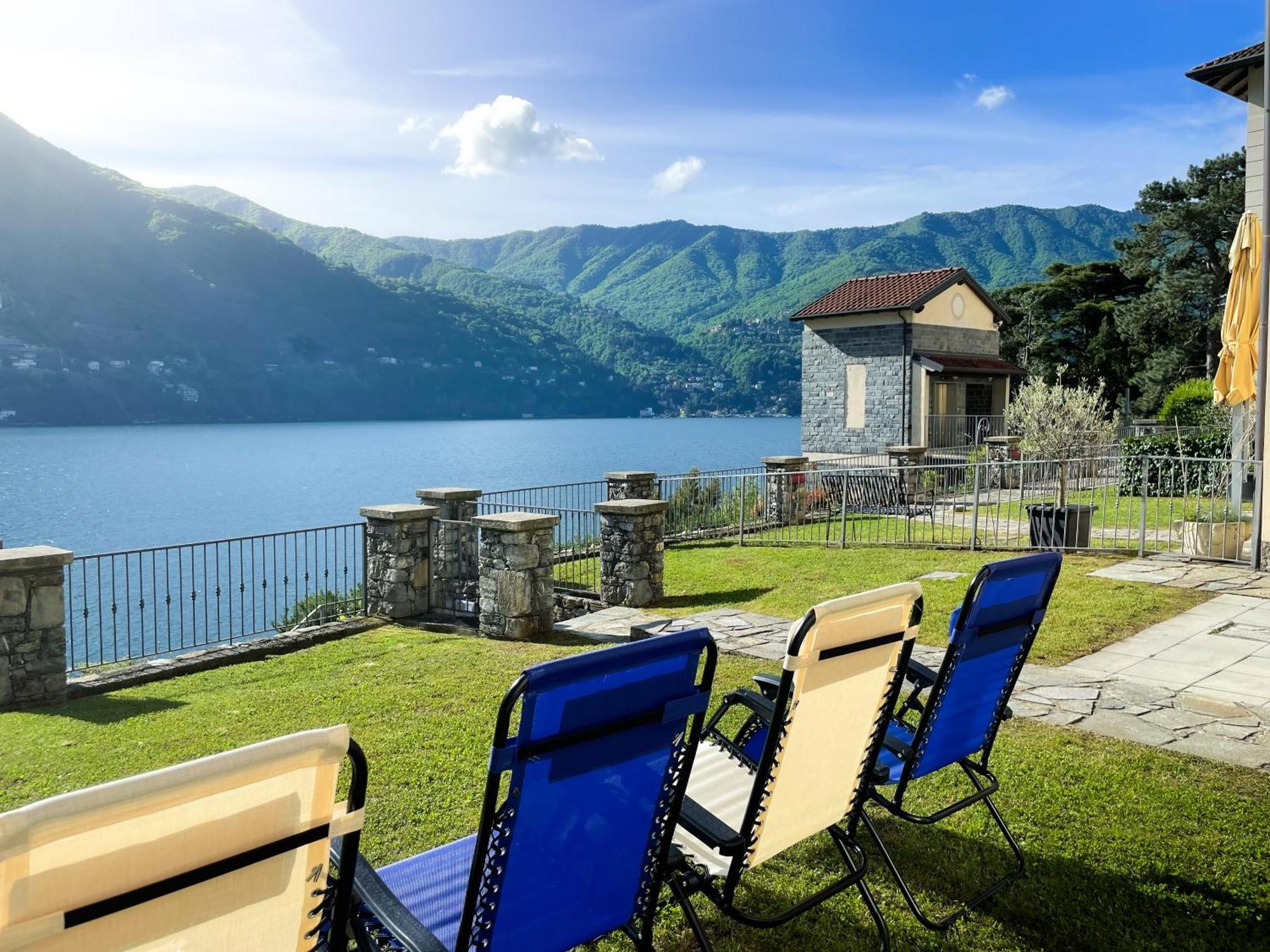 Villa Luminosa Laglio - Private Parking, Garden Esterno foto